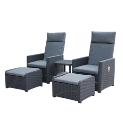 Комплект садових меблів GARDEN LINE LYON, антрацит