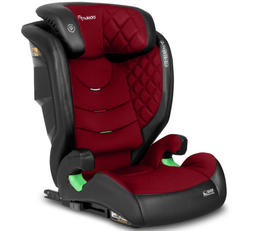 Автокрісло Nukido Louis чорно-червоне 15-36 кг ISOFIX