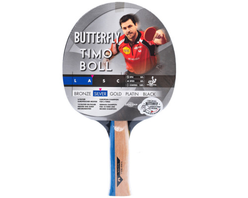 Ракетка для настільного тенісу BUTTERFLY Timo Boll Silver