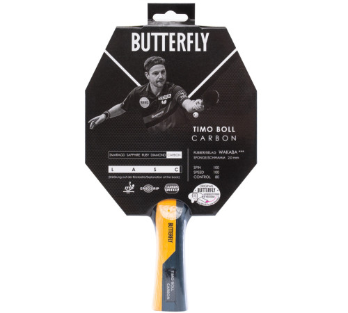 Ракетка для настільного тенісу BUTTERFLY Timo Boll Carbon