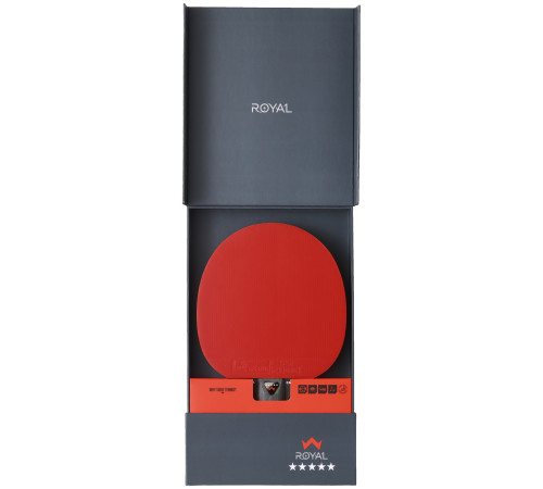 Ракетка для настільного тенісу Stiga Royal Carbon 5 Star FL (1215-2818-01) Ракетка для настільного тенісу Stiga Royal Carbon 5 Star FL (1215-2818-01)