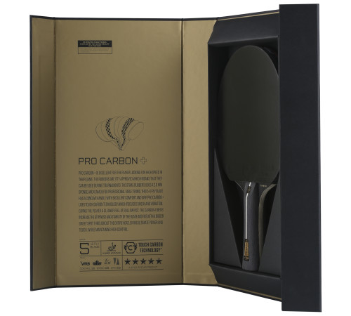 Ракетка для настільного тенісу Stiga Pro Carbon Plus 5 Star FL (1215-2820-01)