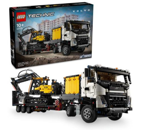 Конструктор LEGO Technic Вантажівка Volvo FMX і Електричний екскаватор EC230 2274 ел. (42175) Конструктор LEGO Technic Вантажівка Volvo FMX і Електричний екскаватор EC230 2274 ел. (42175)