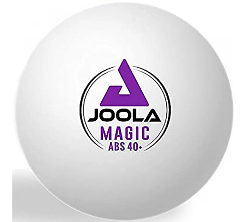 М'ячі для настільного тенісу Joola Magic ABS 40+ White 72 шт (44216)