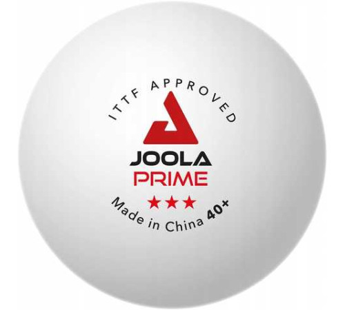 М'ячі для настільного тенісу Joola Prime 40+ White 6 шт (40031)