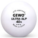 М'ячі для настільного тенісу Gewo Ultra SLP 40+ ITTF 6 шт (81351200)