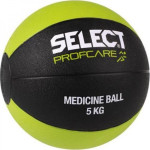 Медичний мяч SELECT MEDICINE BALL чорний/салатовий, 5 кг (15891)