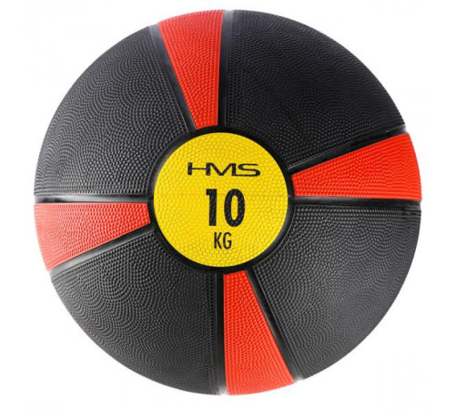 Медичний м'яч NK10 10 KG HMS - чорно-червоний Медичний м'яч NK10 10 KG HMS - чорно-червоний