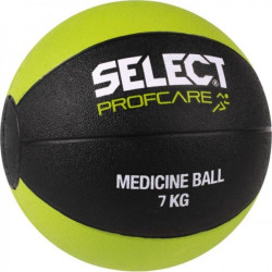 Медичний м'яч SELECT 15737 MEDICINE BALL 7 кг, чорно-зелений