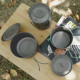 Казанок титановий Mobi Garden NX20666032 1,25л, сірий