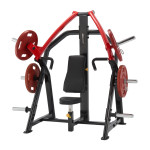 Тренажер для зміцнення грудних м'язів Steelflex Plateload Line PSIP - Black-Red