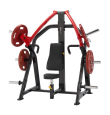 Тренажер для зміцнення грудних м'язів Steelflex Plateload Line PSIP - Black-Red