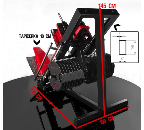 Тренажер для присідань Kelton Hammer PM5 STRENGTH