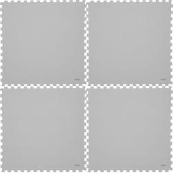 Килимок захисний inSPORTline EVA40 200 см x 200 см x 1 см сірий