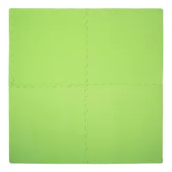 Килимок-пазл inSPORTline EVA 124х124х1,2 см зелений