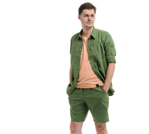 Сорочка ч Turbat Amazonka Hemp Mns bronze green - L - зелений