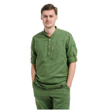 Сорочка ч Turbat Madeira Hemp Mns bronze green - XL - зелений