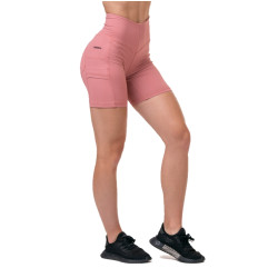 Жіночі шорти спортивні Nebbia Fit & Smart 575 - рожевий/XS