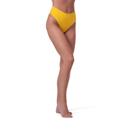 Бікіні з високою талією Nebbia Sporty Bottom 555 - жовтий/М