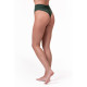 Бікіні з високою талією Nebbia Sporty Bottom 555 - темно-зелений/S
