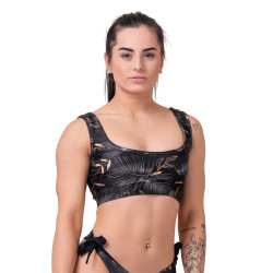 Жіночий топ, бюстгальтер Nebbia Miami Sporty Bralette 554 - чорний/M