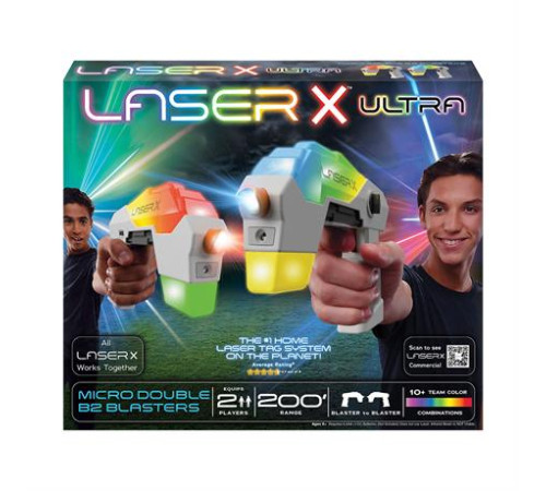 Набір для лазерних боїв Laser X Ultra Micro для двох гравців (87551)