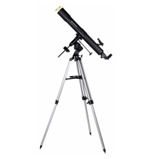 Телескоп Bresser Quasar 80/900 EQ Refractor Solar Carbon з сонячним фільтром і адаптером для смартфона (4780909)