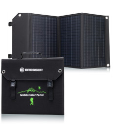 Портативний зарядний пристрій сонячна панель Bresser Mobile Solar Charger 60 Watt USB DC (3810050)