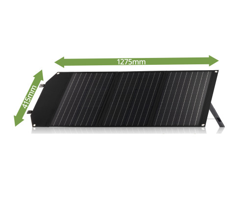 Портативний зарядний пристрій сонячна панель Bresser Mobile Solar Charger 60 Watt USB DC (3810050)