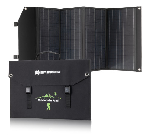 Портативний зарядний пристрій сонячна панель Bresser Mobile Solar Charger 90 Watt USB DC (3810060)