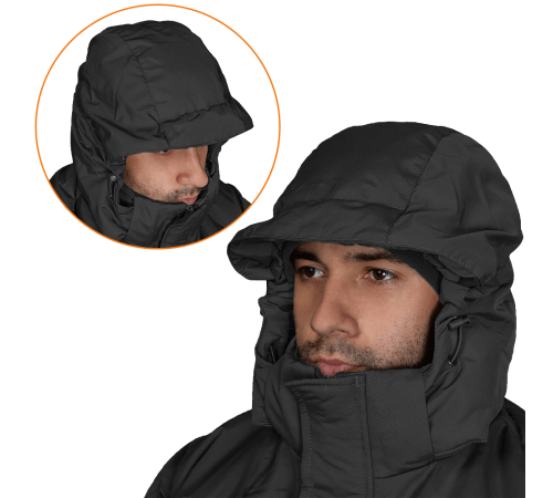 Зимова куртка Patrol System 3.0 Nylon Taslan Чорна (7273), XXXL