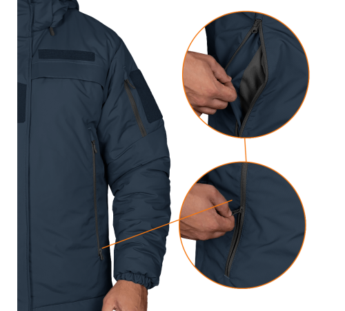 Зимова куртка Patrol System 3.0 Nylon Taslan Синя (7281), L