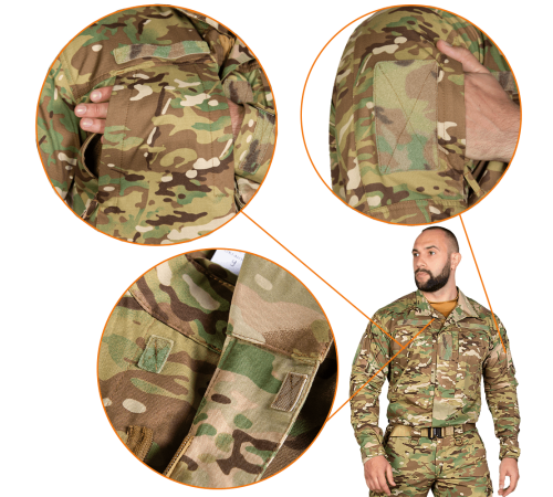 Кітель Blitz Twill Multicam (8012), XL