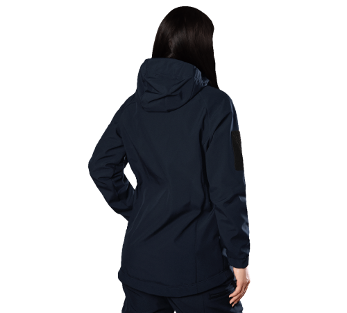 Жіноча куртка Stalker SoftShell Темно-синя (7443), S