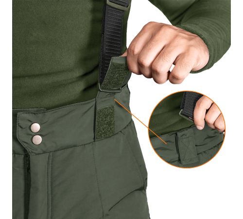 Зимові штани Patrol Nylon Taslan Олива (7355), XXL