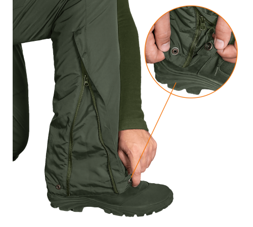 Зимові штани Patrol Nylon Taslan Олива (7355), XXL