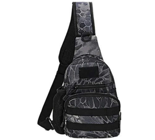 Сумка через плече Smartex 3P Tactical 3 ST-055 Pythons grain black Сумка через плече Smartex 3P Tactical 3 ST-055 Pythons grain black