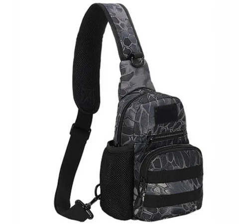 Сумка через плече Smartex 3P Tactical 3 ST-055 Pythons grain black Сумка через плече Smartex 3P Tactical 3 ST-055 Pythons grain black