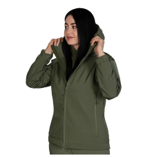 Жіноча куртка Stalker SoftShell Олива (7441), XS