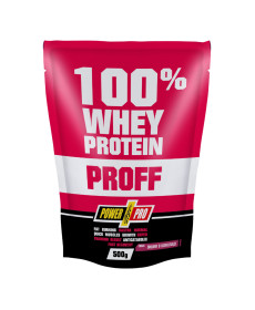 100% Whey Protein Proff Power Pro  - 500g Chocolate Cherry