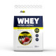 Сироватковий протеїн Whey - 900г Полуничний крем