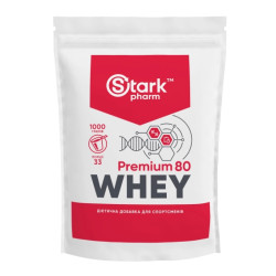 Whey 80 Stark Pharm - 1000g Pure
