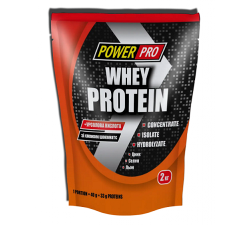 Whey Protein Power Pro - 2000g Strawberry Cream