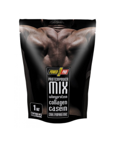 Whey Protein MIX Power Pro - 1000g Chocolat coconut