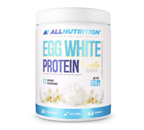 Протеїн Egg White Protein - 510г Ваніль Протеїн Egg White Protein - 510г Ваніль