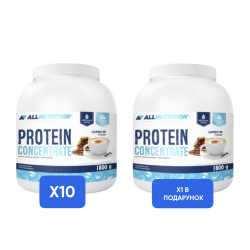 Protein Concentrate - 1800g x 10 + x1 Protein Concentrate - 1800g в подарунок!