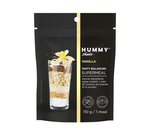 Шейк Hummy Shake Tasty Balanced Supermeal - 110г Ваніль