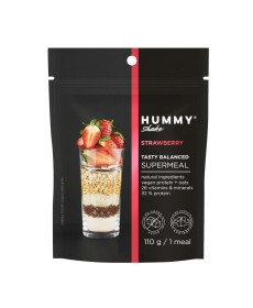 Шейк Hummy Shake Tasty Balanced Supermeal - 110г Полуниця