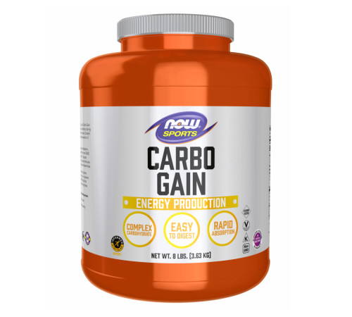 Carbo Gain Now Foods- 8 lb