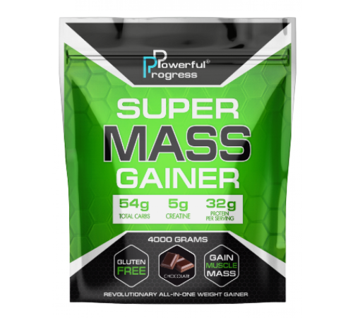 Super Mass Gainer - 4000g Chocolate Super Mass Gainer - 4000g Chocolate